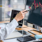 Image showing Forex day trading strategies with simple charts, candlesticks, and key tools like trend lines and indicators.