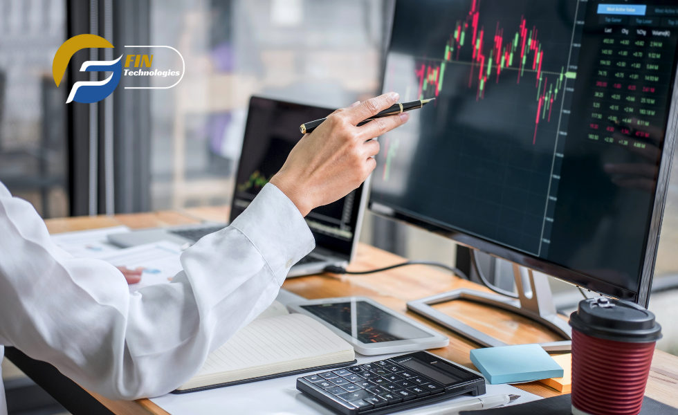 Image showing Forex day trading strategies with simple charts, candlesticks, and key tools like trend lines and indicators.